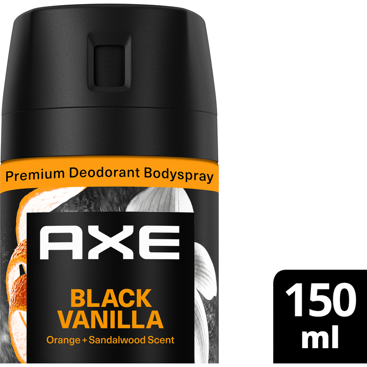 AXE Fine Fragrance Collection Premium Deodorant Bodyspray Black Vanilla 150 ml