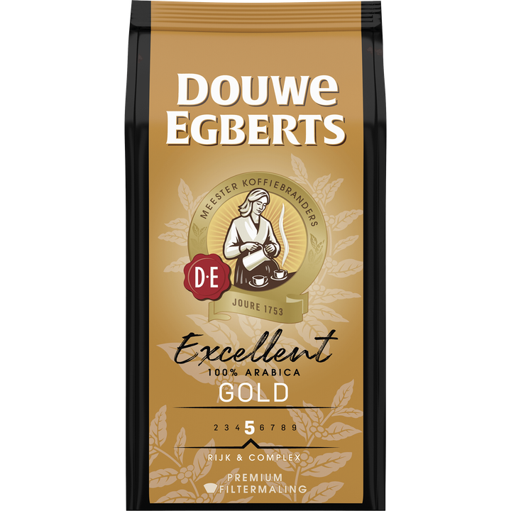 Douwe Egberts Excellent Gold Filtermaling 250 g