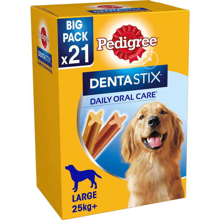 Pedigree Dentastix Maxi Kauwstaaf - Gebitsverzorgende Hondensnack - 21 Stuks