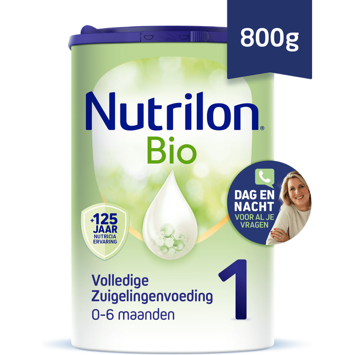 Nutrilon Bio 1 Volledige Zuigelingenvoeding - Baby 0-6 Maanden 800 g