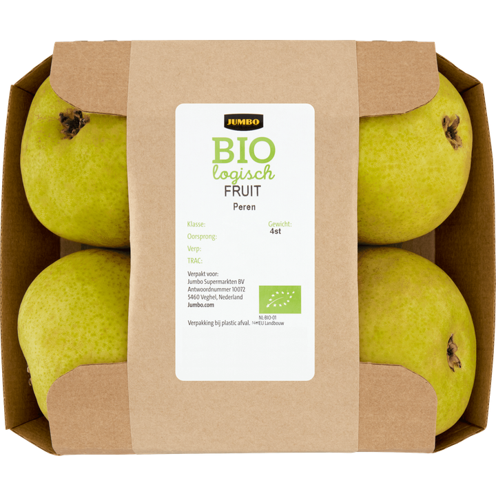Biologisch Fruit Peren 4 Stuks