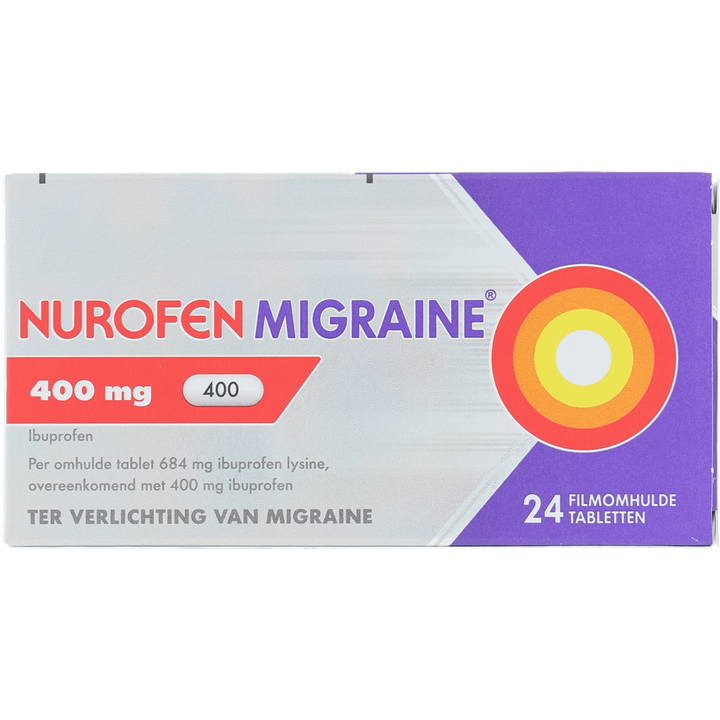 Nurofen Migraine FOH tabl 400mg 24st UAD