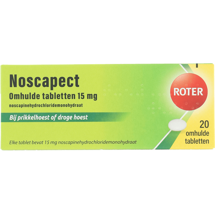 Roter Noscapect Dragees 15mg 20st. UAD