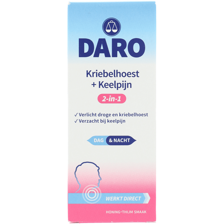 Daro 2-in-1 Kriebelhoest + Keelpijn 150m