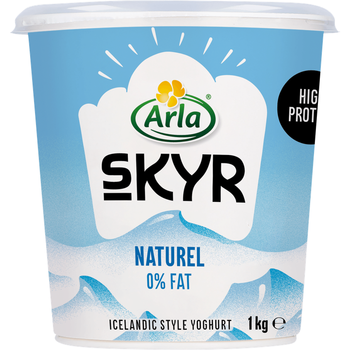 Arla Skyr Naturel Yoghurt 0% vet XL 1kg