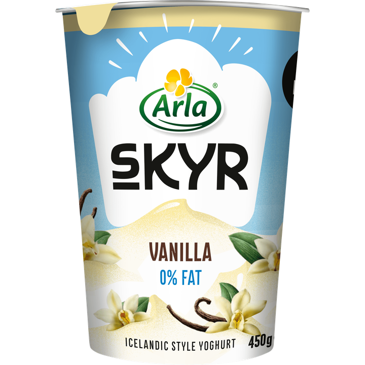 Arla Skyr Vanille Yoghurt 0% vet 450g
