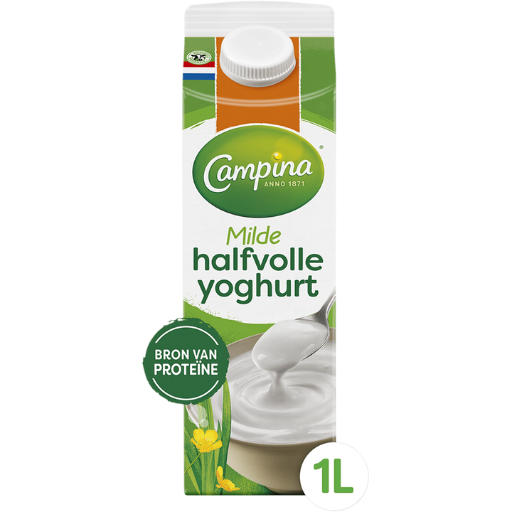 Campina Milde Halfvolle Yoghurt 1 L