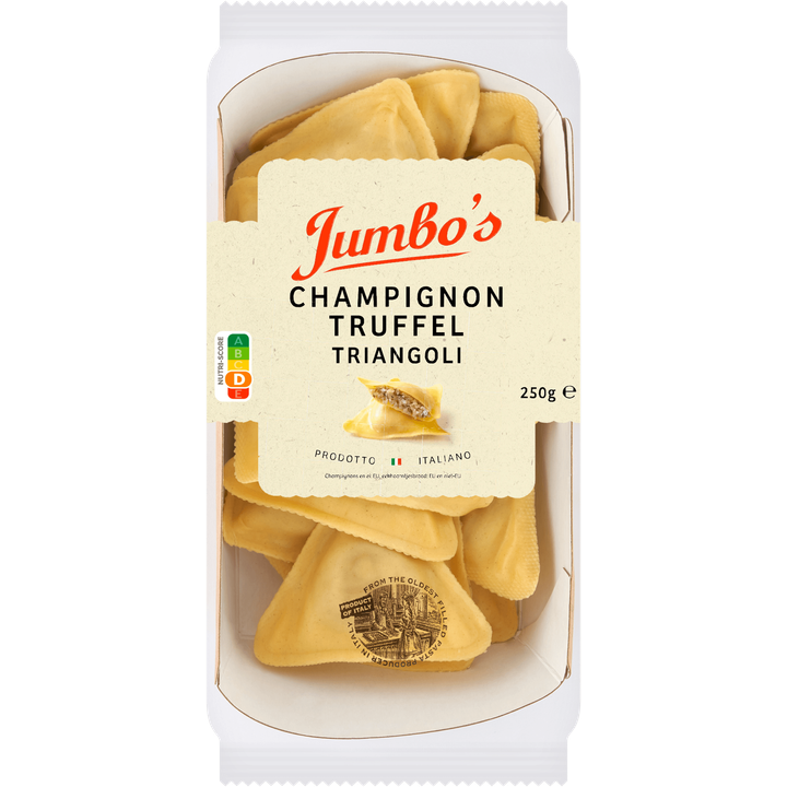 Jumbo's Verse Pasta Triangoli Champignon Truffel 250 g