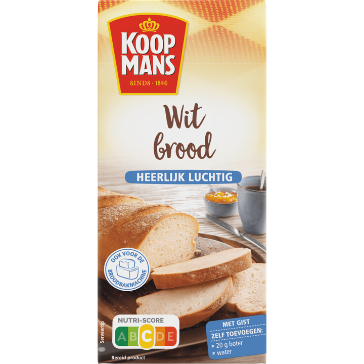 Koopmans Broodmix Wit Brood 450 g