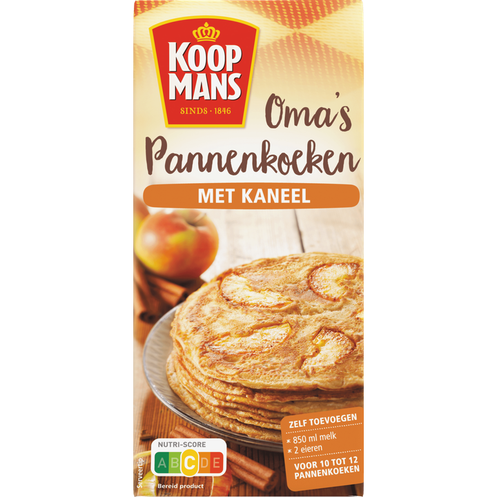Koopmans Oma's Pannenkoeken met Kaneel 400 g