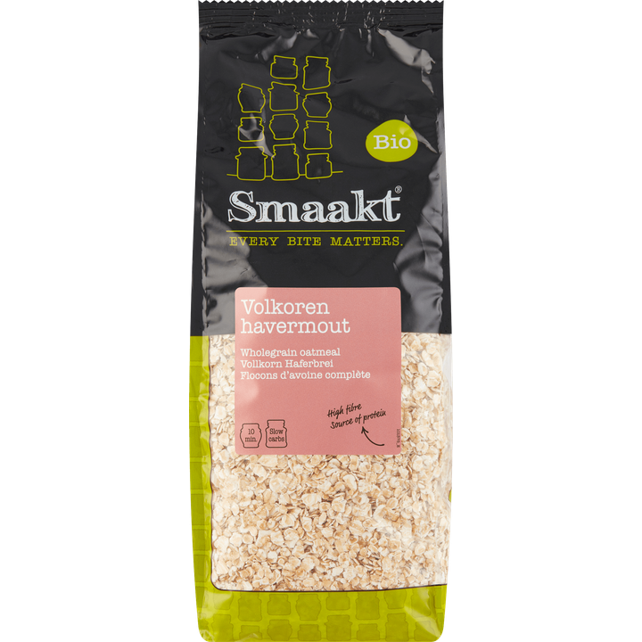Smaakt Volkoren Havermout 500 g
