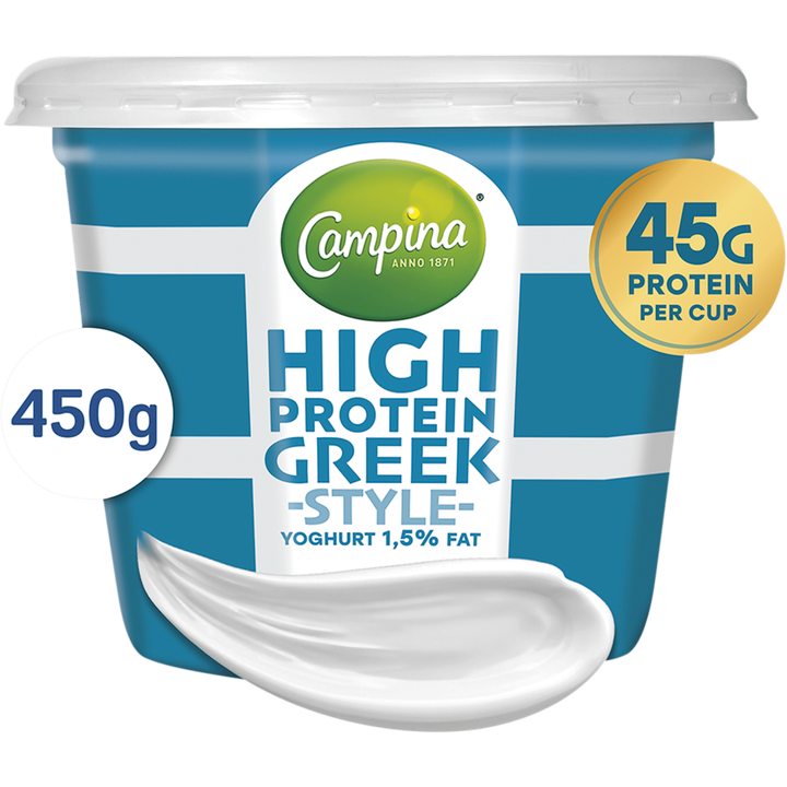 Campina High Protein Greek Style Yoghurt 1,5 % Fat 450 g bestellen