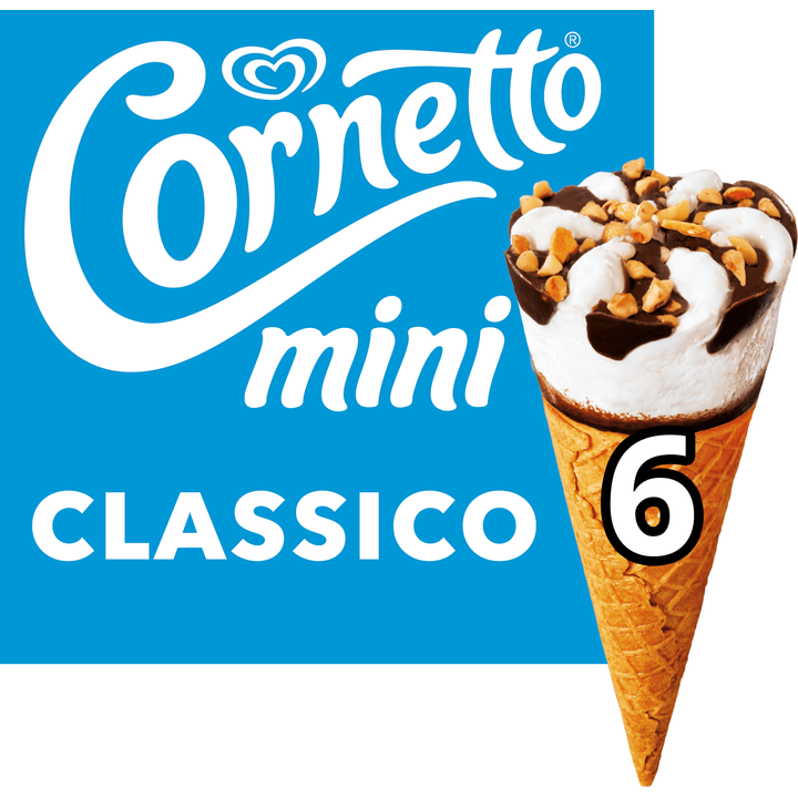 Ola IJs Cornetto Mini Classico 6 stuks 6 x 60ml