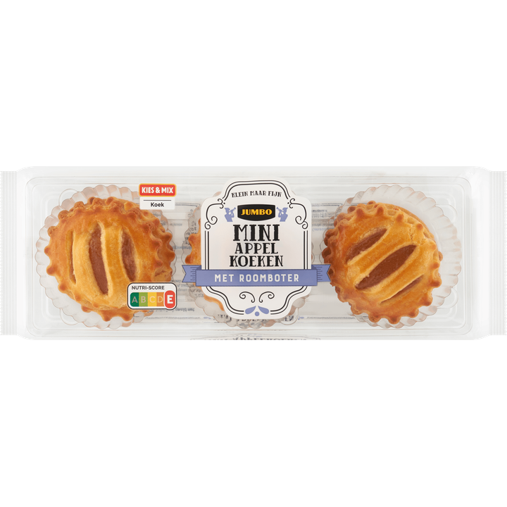 Mini Appelkoeken met Roomboter