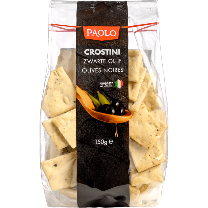 Paolo Crostini Zwarte Olijf 150 g