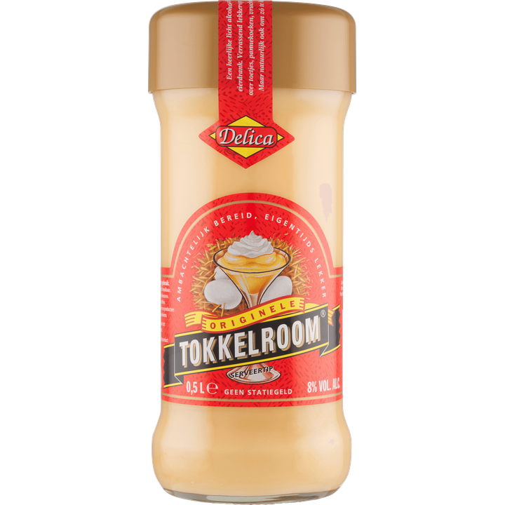 De Kuyper Delica - Originele Tokkelroom - 500ML