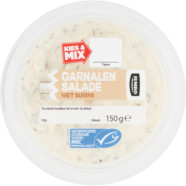 Garnalen Salade met Surimi