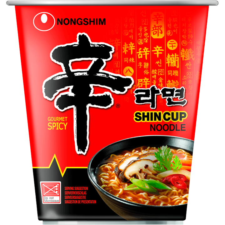 Nongshim Shin Cup Noodle Soup 68 g