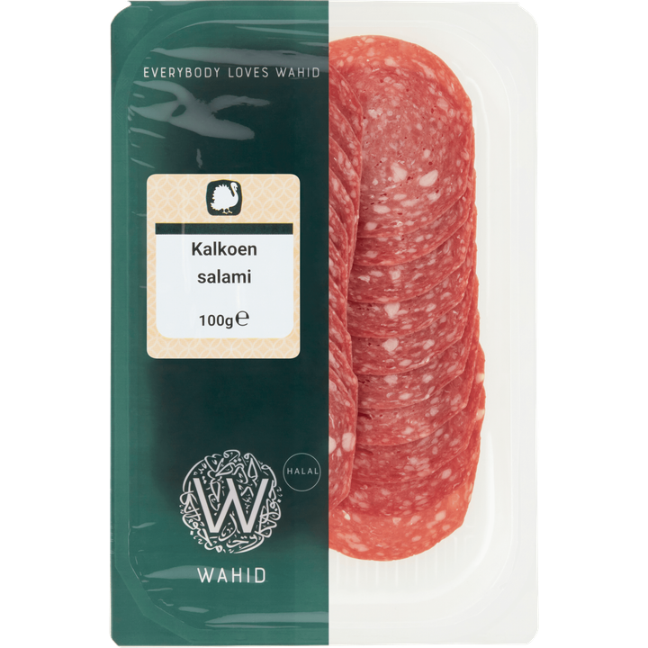 Wahid Kalkoensalami 100 g