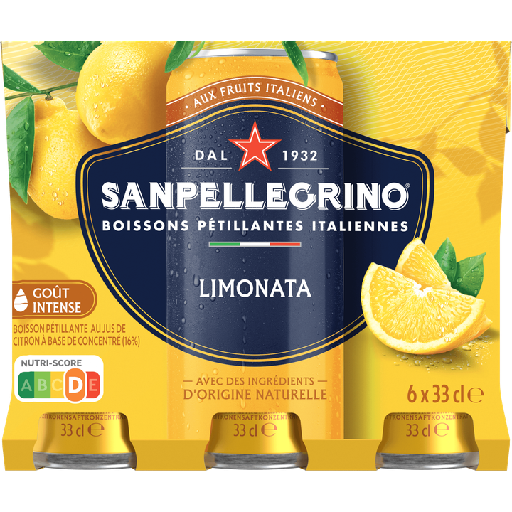Sanpellegrino Limonade Limonata 6 x 330 ml
