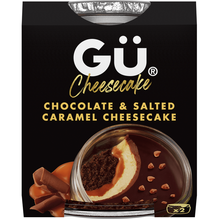 Gü Cheesecake Chocolate & Salted Caramel 91,5 g