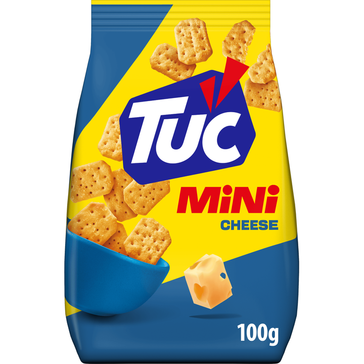LU TUC TUC Mini Crackers Kaas Smaak 100g