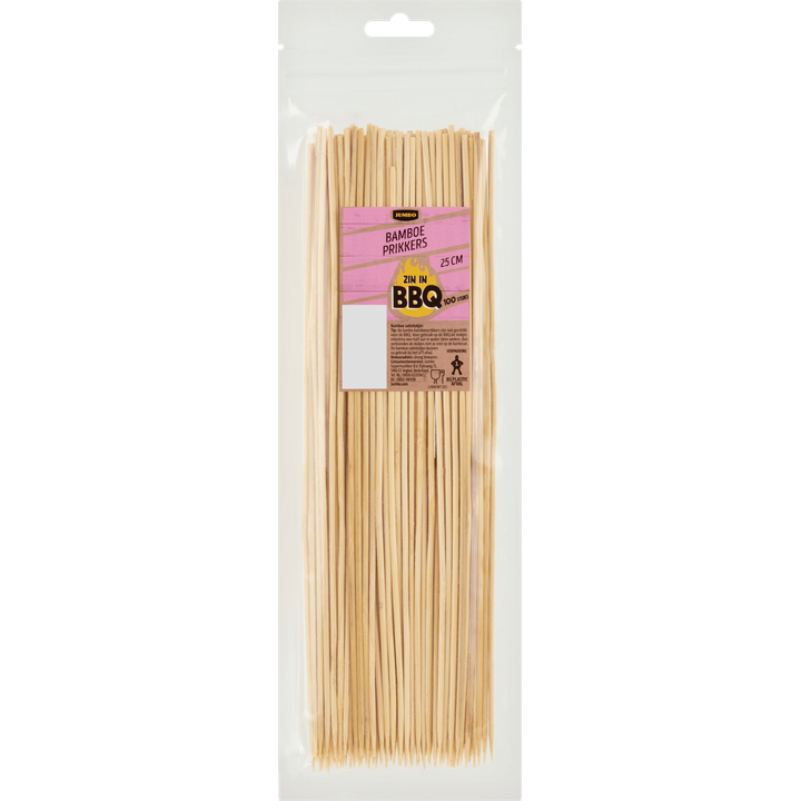 Bamboe Prikkers 100 Stuks
