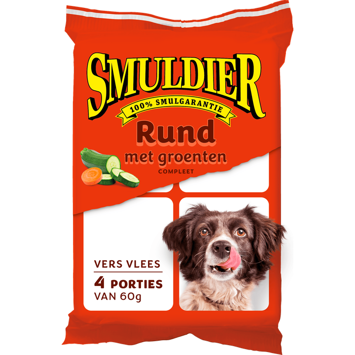 Smuldier Rund met Groenten Compleet 240 g