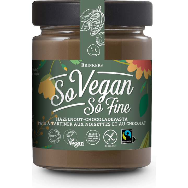 Brinkers So Vegan So Fine Hazelnoot-Chocoladepasta 270 g bestellen