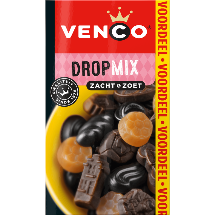 Venco Dropmix Zacht & Zoet Voordeel 440 g