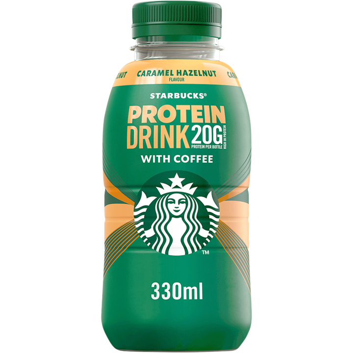 Starbucks Caramel Hazelnut Flavour Protein Drink with Coffee 330 ml