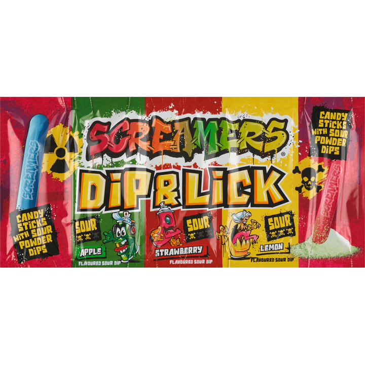 その他 CANDY Zed Candy Screamers Dip & Lick Hard Snoep 40 g bestellen? | Jumbo