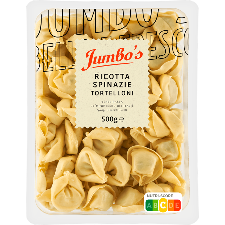 Jumbo's Verse Pasta Tortelloni Ricotta Spinazie 500 g