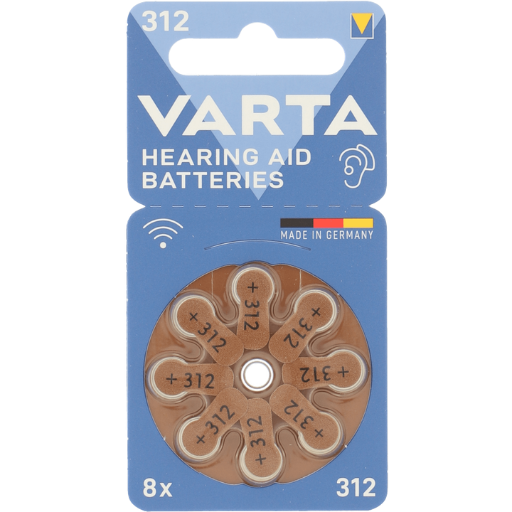 V312 Hearing Aid 8 Stuks