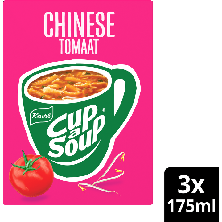 Knorr Cup-a-Soup Chinese Tomaat 3 x 175 ml