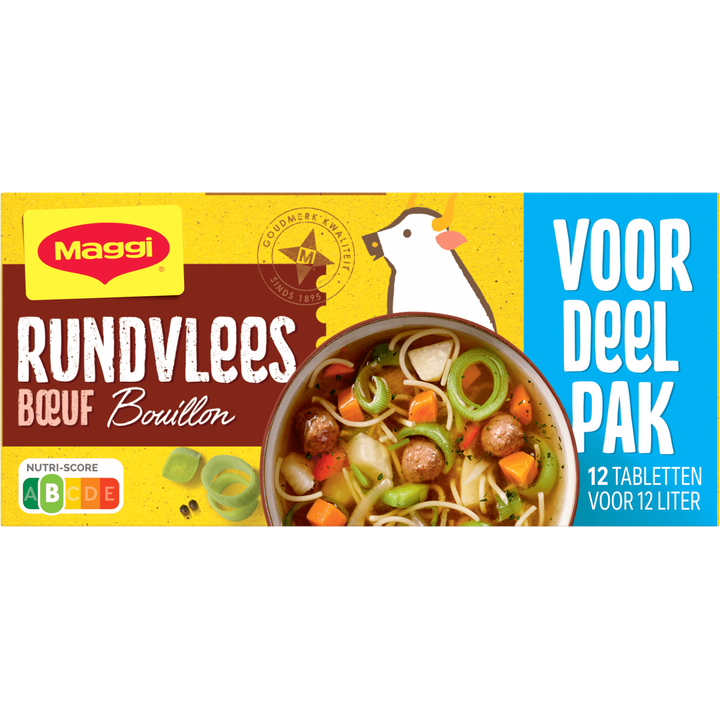 Maggi Rundvlees Bouillon Voordeelpak 123 g