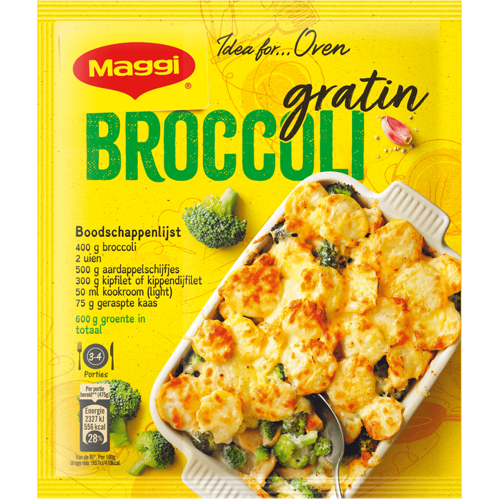 MAGGI Ovenschotel Broccoli Gratin Kruidenmix 43g