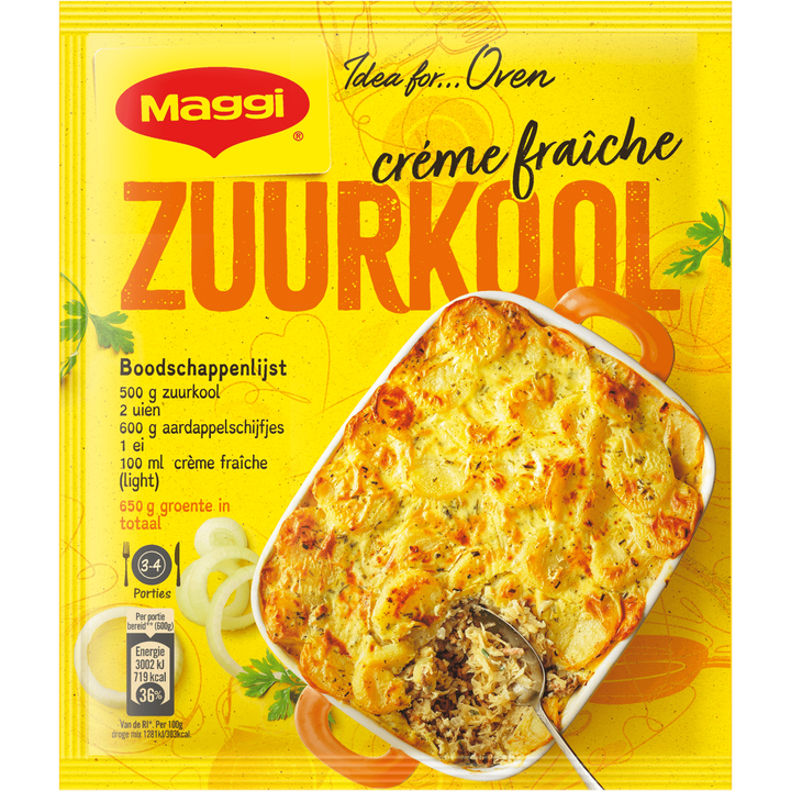 MAGGI Zuurkool Crème Fraiche 56g