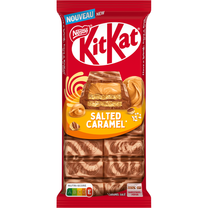 KitKat Melkchocoladereep salted caramel 