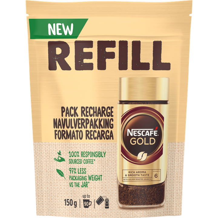 Nescafé Gold Navulverpakking 150 g