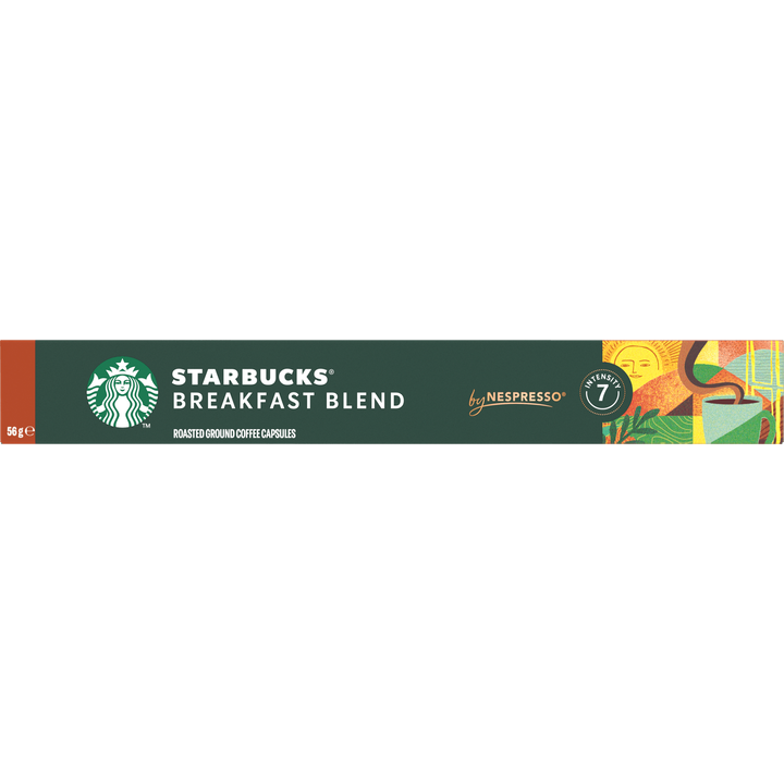 Starbucks by Nespresso Breakfast Blend 10 Stuks 56 g