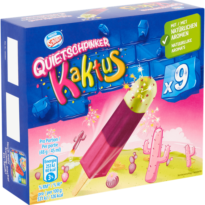 Pirulo Kaktus Pink 9 Stukjes 432 g bestellen? | Jumbo