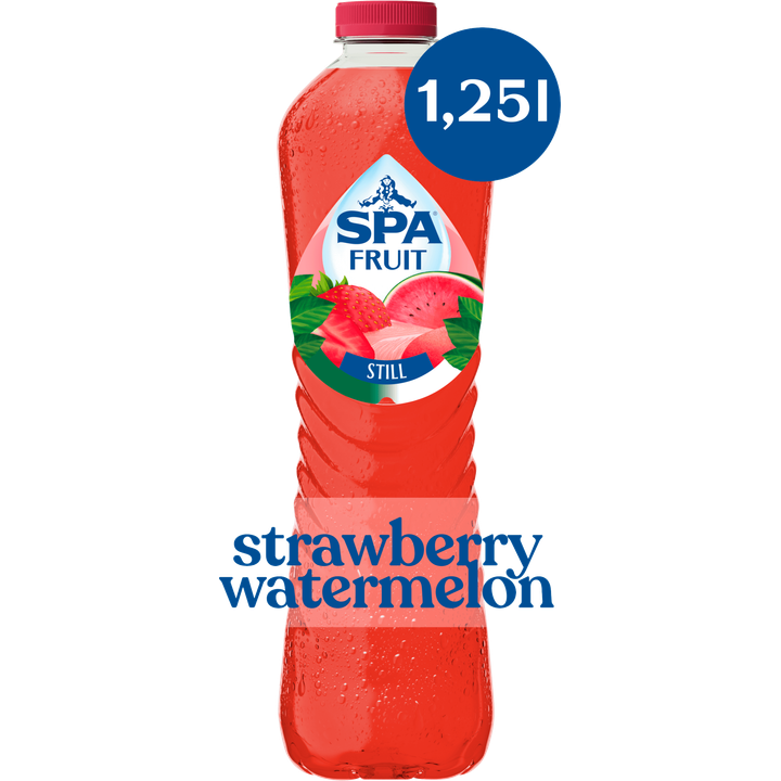 SPA FRUIT Niet-Bruisende Fruitige Frisdrank Strawberry Watermelon 1,25 L