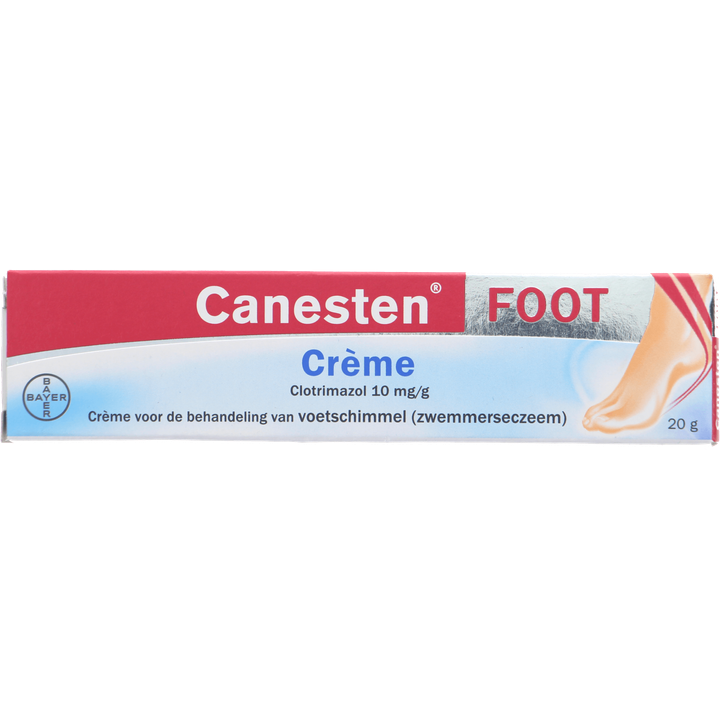 Canesten Foot crème tube 20g 10 mg/g