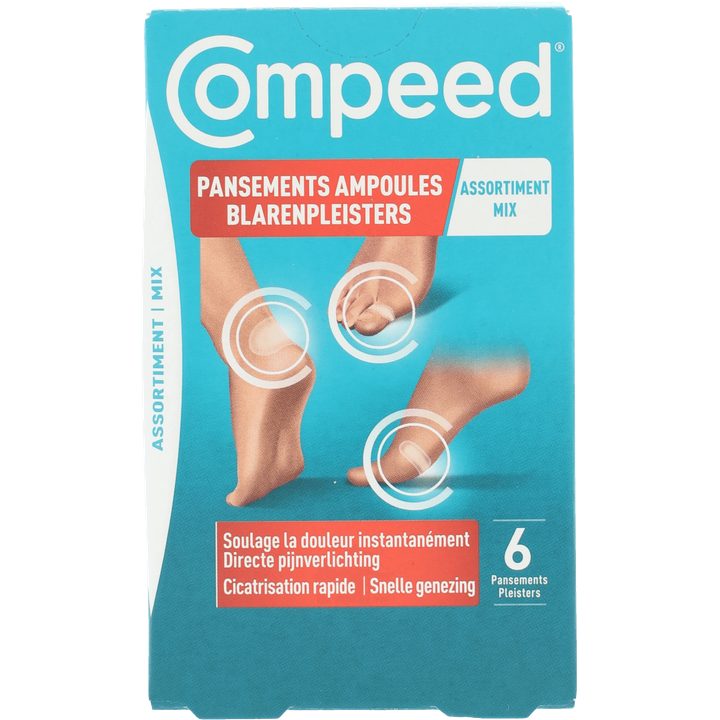 COMPEED Blarenpleister Mixpack 6st - FR