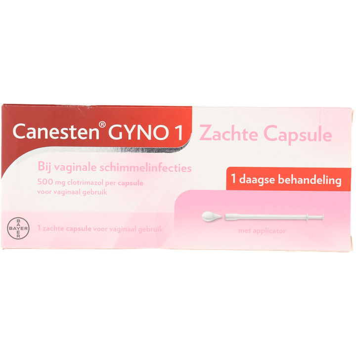 Canesten Gyno 1 Zachte Capsule 500mg UAD