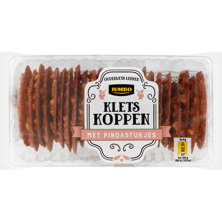 Kletskoppen met Pindastukjes
