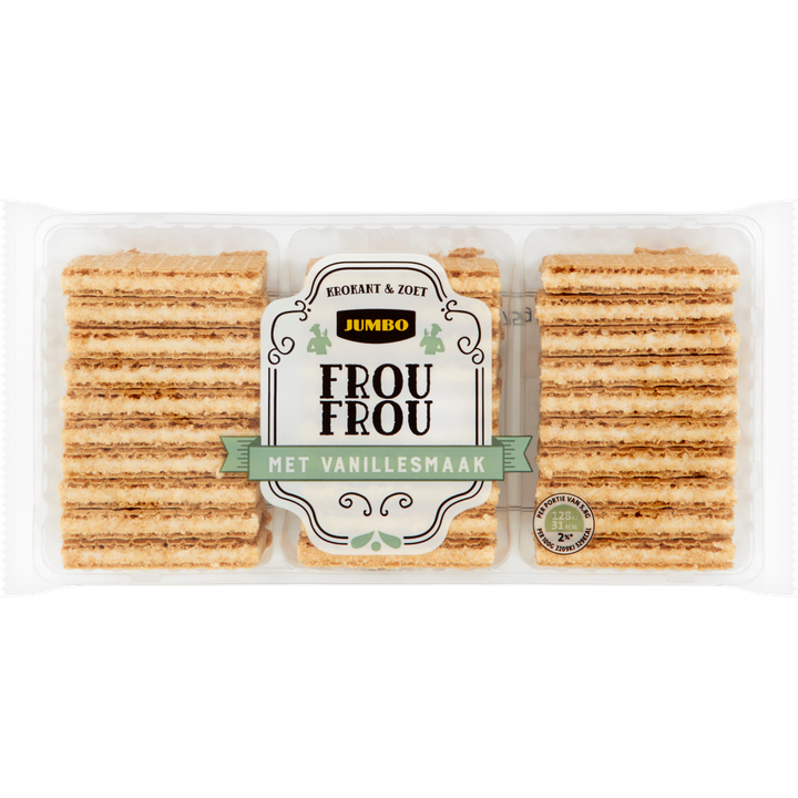 Wafels Frou Frou met Vanillesmaak