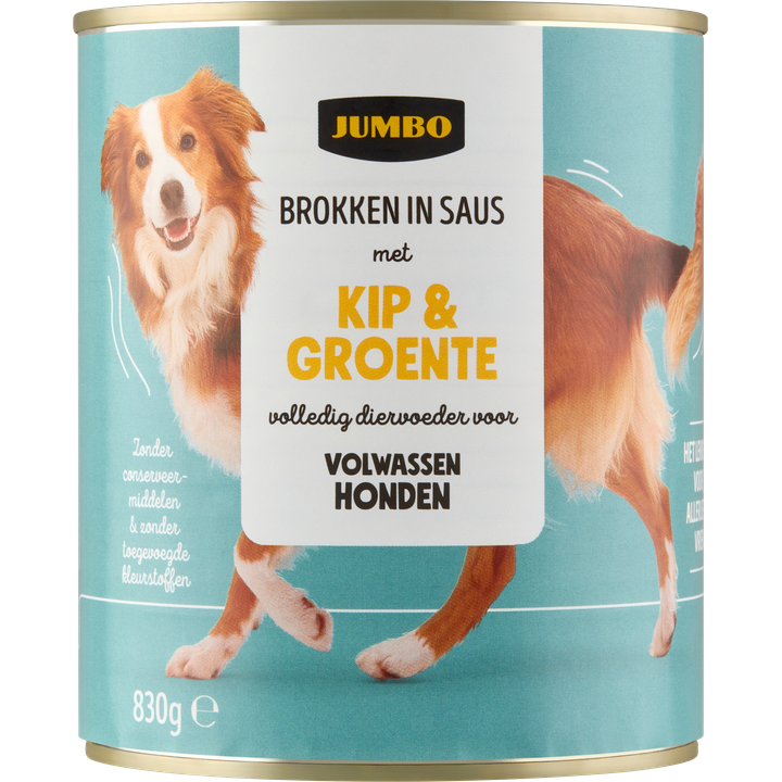 Brokken in Saus met Kip & Groente