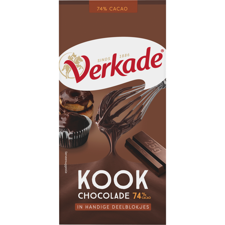 Verkade Kookchocolade 200 g